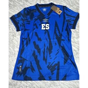 Umbro El Salvador National Team 23/24 Blue Home Jersey authentic Women’s Large